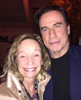 Irene and John Travolta at the NapaValley Film Festival